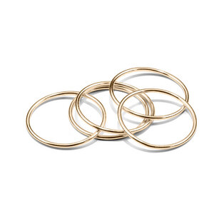 Ring WIRE, Gold 585, 14 Karat, Ringgröße 50 - 56, Handmade in Germany - Jonathan Radetz Jewellery