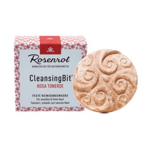 CleansingBit mit rosa Tonerde 65g - Rosenrot Naturkosmetik