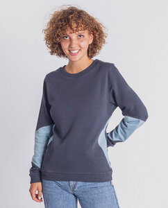 Damen Pullover mit Inlay aus Bio-Baumwolle - Triangle - Degree Clothing