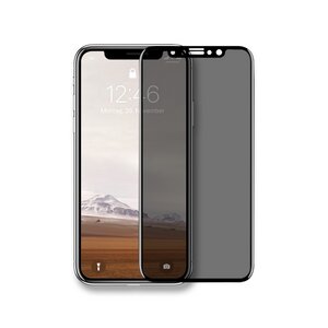 iPhone Panzerglas Premium Privacy Glas transparenter Schutz - Woodcessories