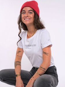 Damen T-Shirt - Stand for Values - Erdbär