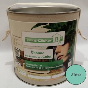 Paint-Clicker Ökoline Innensilikatfarbe Farbton (2663) - Paint-Clicker Ökoline