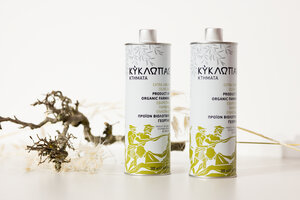 Kyklopas Bio-Olivenöl Extra Nativ - Frühe Ernte und Naturbelassen - 500ml - Kyklopas