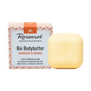 Bio Bodybutter Sanddorn & Orange | 70g - Rosenrot Naturkosmetik