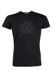 Herren Shirt 100% Biobaumwolle Outer Space Record Guide GOTS Zertifiziert - GREENBOMB