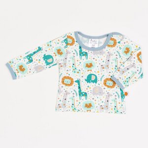 Langarm Baby-Shirt aus Bio-Baumwolle "Mini Jungle" - Cheeky Apple