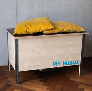 Wurmkomposter / Wurmkiste "DIY hubus" zum Selber Bauen - hubus