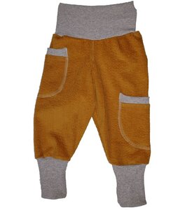 Kinder-/Baby-Mitwachshose aus Stretch-Breitcord mit Taschen in 4 Farben - Omilich