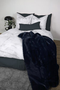 Linon Bettwäsche "Soft Marble" 135x200cm +80x80cm 2-tlg. 100% Bio-Baumwolle Made in Green - jilda-tex