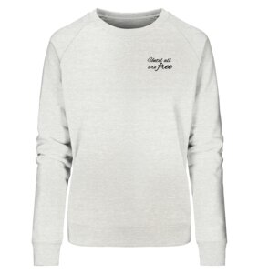 Organic Unisex Sweatshirt Free Print - BVeganly
