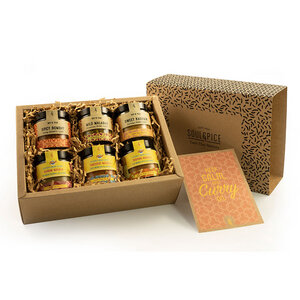 SoulSpice Curry & Masala - Kollektion - Geschenkbox BIO - SoulSpice