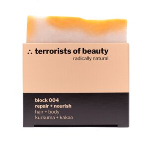 Seife block 004 ∴ repair + nourish, hair + body - terrorists of beauty