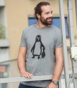 Pinguin Paul - Fair Wear Männer Bio T-Shirt - päfjes