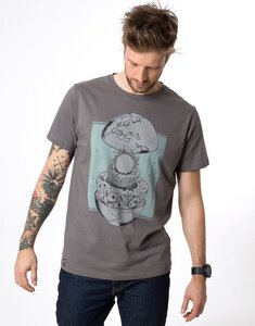 Bio T-Shirt "Erdschichten stone" - Zerum