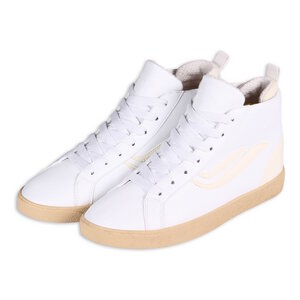 Veganer Sneaker - G-Hela Mid Vegan - White/Offwhite - Genesis Footwear