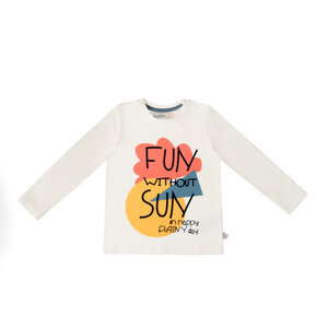 Langarmshirt aus Bio-Baumwolle "Fun without Sun" - Marraine Kids