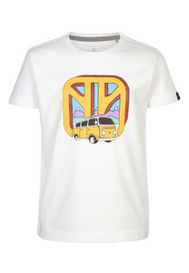 Kinder T-Shirt Elk Transport mit VW Bulli Print - Elkline