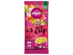 Davert Bio-Rice-Cup Indisches Curry, 67 g - Davert