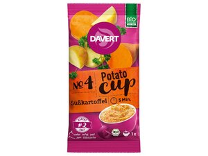 Davert Bio-Potato-Cup Süßkartoffel, 57 g - Davert