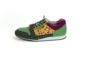 Nachhaltiger Sneaker Damen - Cork Traveller | flower - Doghammer