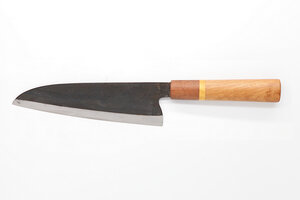 Küchenmesser "Santoku" 18cm, Griff aus Eisenholz - Authentic Blades