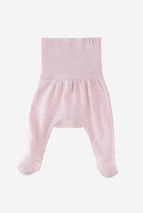 Bio Baby Pumphose mit Fuß und breitem Bund - Finn - Lana natural wear