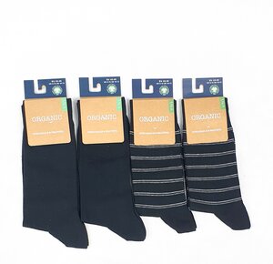 GOTS zertifizierte Biobaumwolle Socken in '4er Pack' - VNS Organic Socks