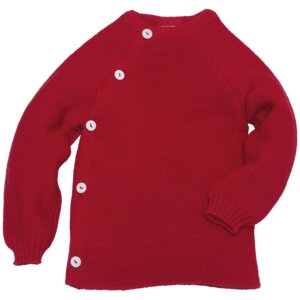 Baby und Kinder Pullover mit Knöpfen reine Bio-Merinowolle - Reiff