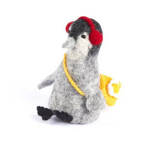 Pinguin als Filz Eierwärmer - short'n'pietz