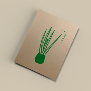 Pflanze II – Kunstdruck DIN A5 - Ballenito
