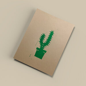 Kaktus – Kunstdruck DIN A5 - Ballenito