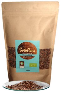 Bio Kakao-Nibs (Fair Trade, roh & vegan) - SoloCoco