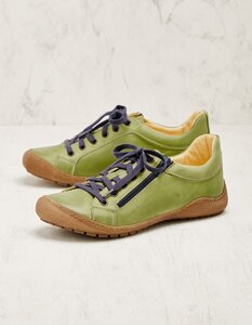 Leder-Sneaker Tharalea - farbenfroh und mit Wechselfußbett - Deerberg