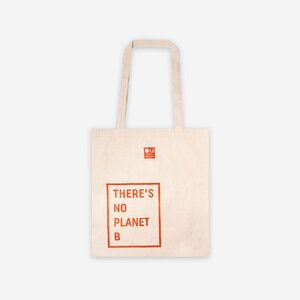 Baumwoll-Beutel “There’s No Planet B” aus Bio-Baumwolle - Original Unverpackt