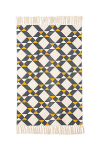 Teppich GoodWeave® zertifiziert mit Muster und Quasten, 60 x 90 - TRANQUILLO