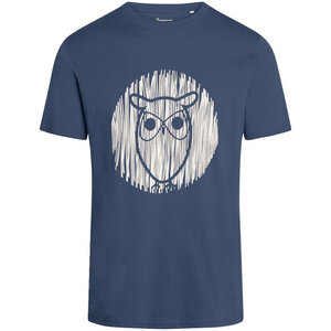 T-Shirt - ALDER outline owl tee - aus Bio-Baumwolle - KnowledgeCotton Apparel