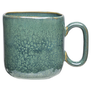 Tasse Industrial aus Steinzeug mit reaktiver Glasur, 475 ml in grün oder lila  - TRANQUILLO