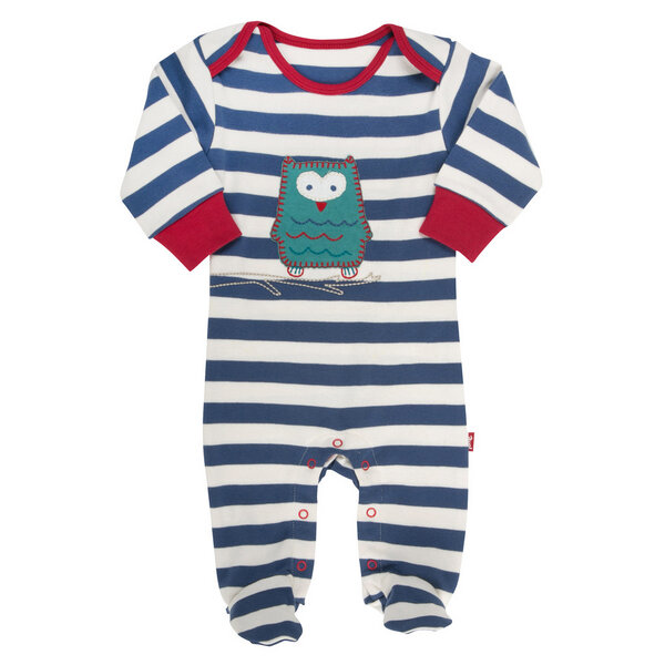 Kite Kids Schlafanzug EULE blau GOTS Avocadostore