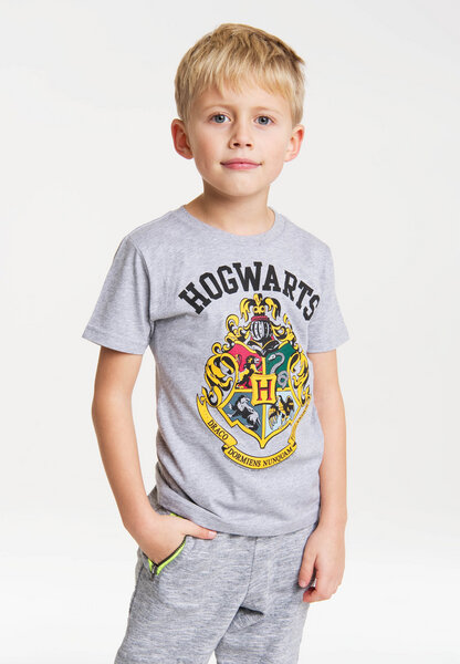ShirtStreet Fanartikel Fan Kult Film Kinder T-Shirt Rundhals Mädchen Jungen Außerhalb von Hogwarts 