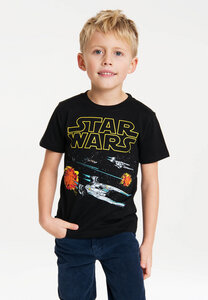 LOGOSHIRT - Star Wars - Starfighter - Kinder - Bio T-Shirt - LOGOSH!RT