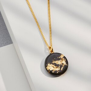 Halskette MARY | Black Gold - Concrete Jungle | Betonmanufaktur