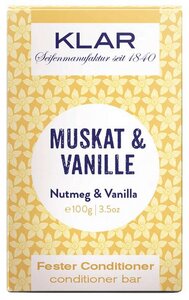 Klar fester Conditioner Muskat & Vanille für normales Haar - Klar Seifen