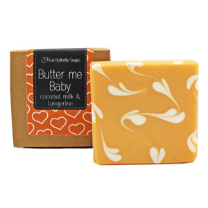Naturseife "Butter me Baby" (mit Kokosmilch) - Eve Butterfly Soaps