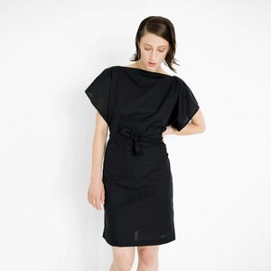 leichtes Sommerkleid aus schwarzer Bio-Baumwolle - Natascha von Hirschhausen