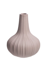 Vase Vintage aus mattem Steinzeug, Ø 9,6 × 12 cm verschiedene Farben  - TRANQUILLO