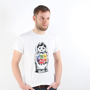 Wooden Flowers - T-Shirt Männer mit Print - Coromandel