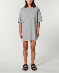 Weites Damen T-Shirt Kleid aus leichter Bio Baumwolle - YTWOO