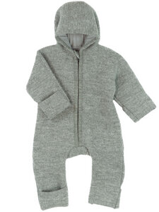 Baby und Kleinkind Walk-Overall mit Reißverschluss reine Bio-Wolle - Halfen
