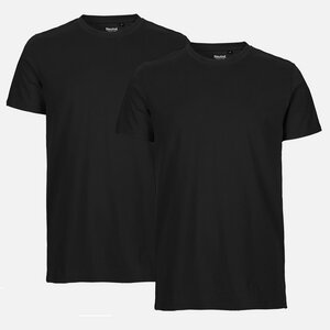 NEUTRAL® Doppelpack Herren Bio Tshirt - Bio Baumwolle - Neutral