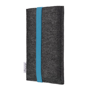 Handyhülle COIMBRA für Samsung Galaxy Note-Serie - 100% Wollfilz - dunkelgrau - flat.design